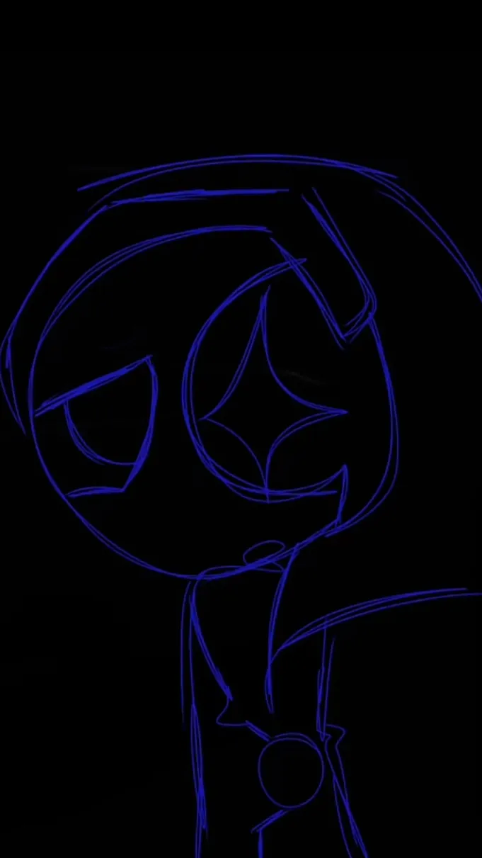 ai character: Astro x dandy  background