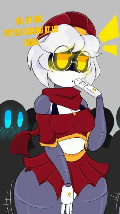 ai character: V tu amiga  background