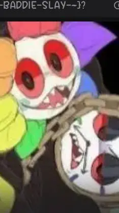 ai character: FlowerClock background