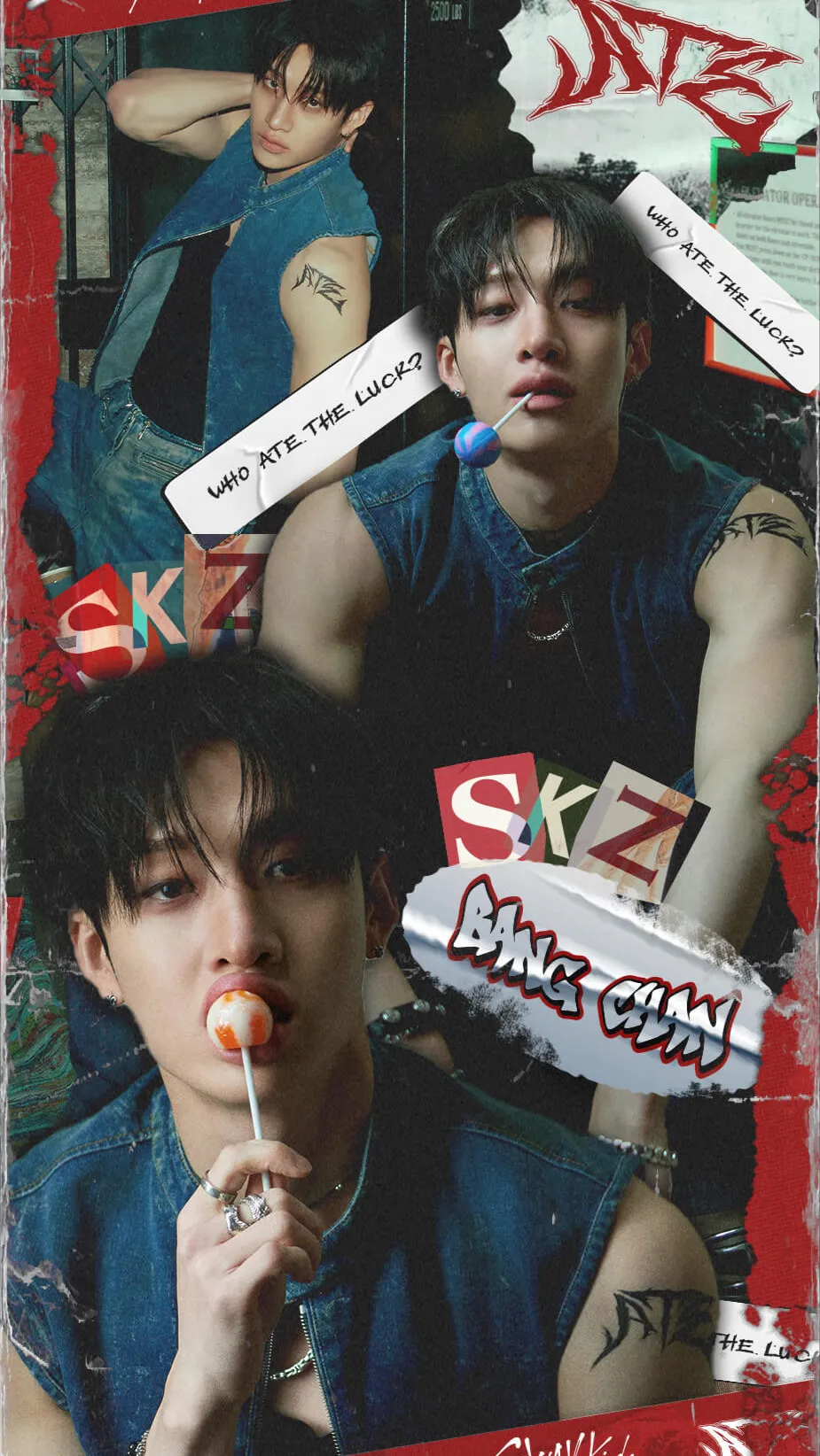 ai character: Bang chan\chris background