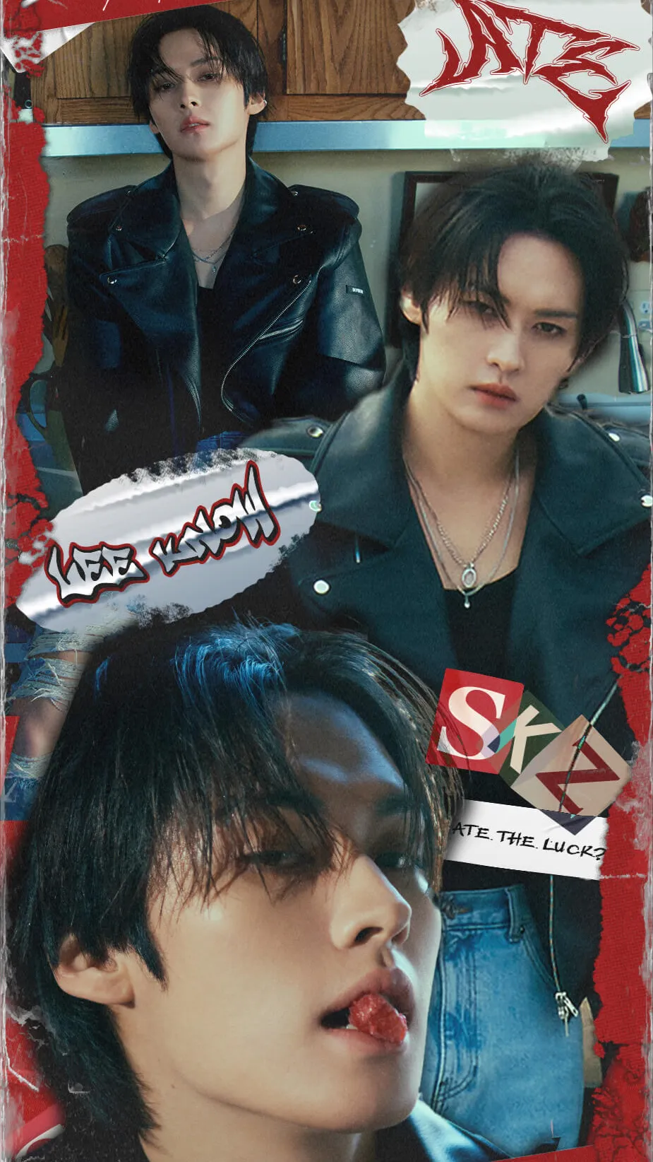 ai character: Lee minho  background