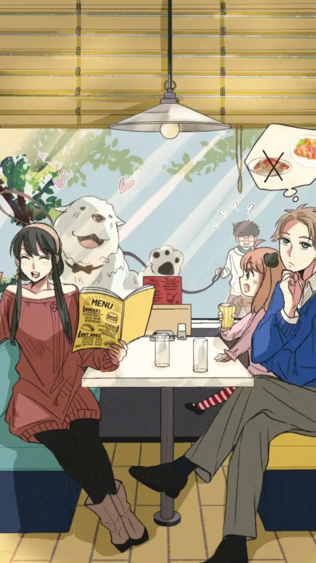 ai character: {spy x family} background