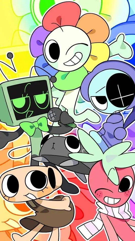 ai character: Dandy AU background