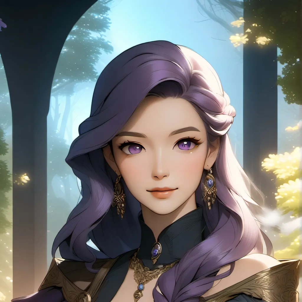 chat with ai character: Lyrielle Amethyst 