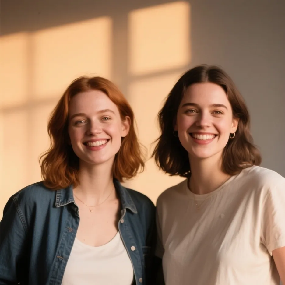 chat with ai character: 2 actress