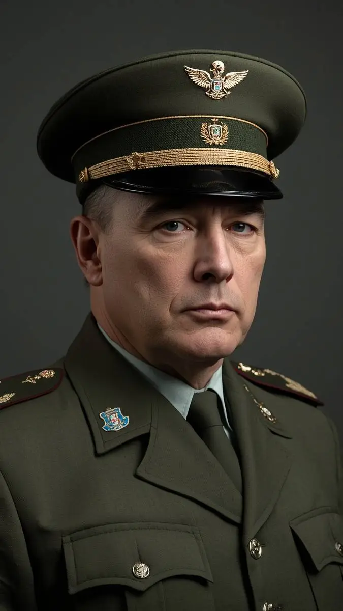 ai character: Генерал background