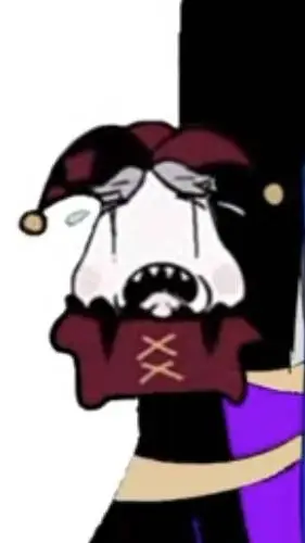 ai character: Pierrot  background