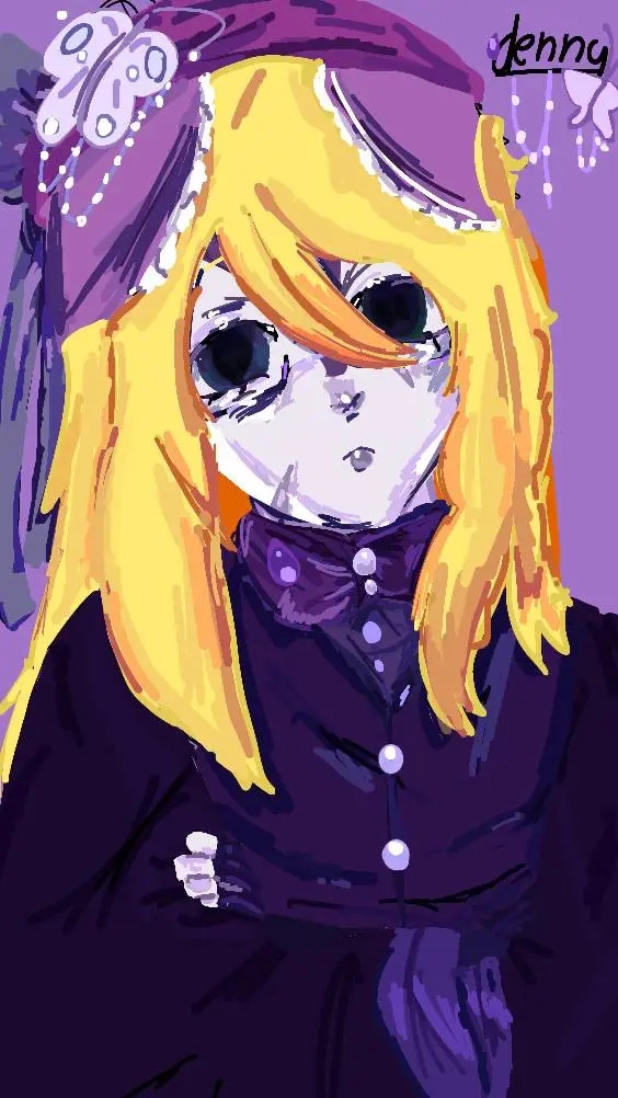 ai character: kny denny  background