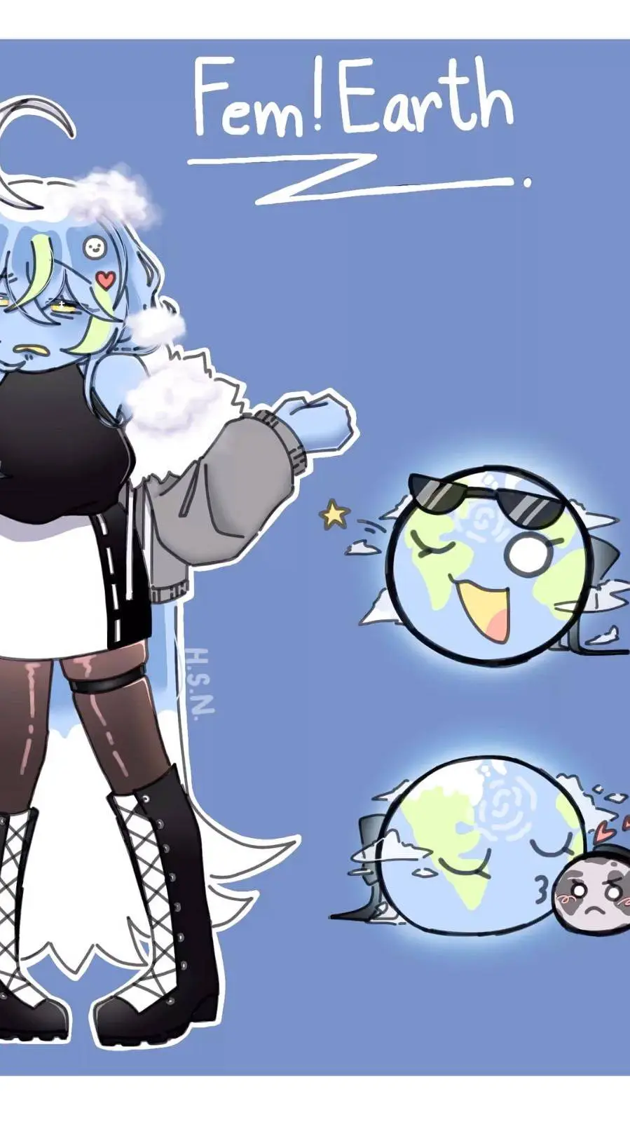 ai character: 《🌱Earth🌱》 background