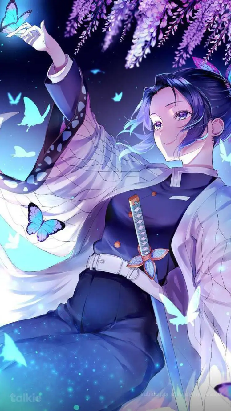 ai character: shinobu kocho background