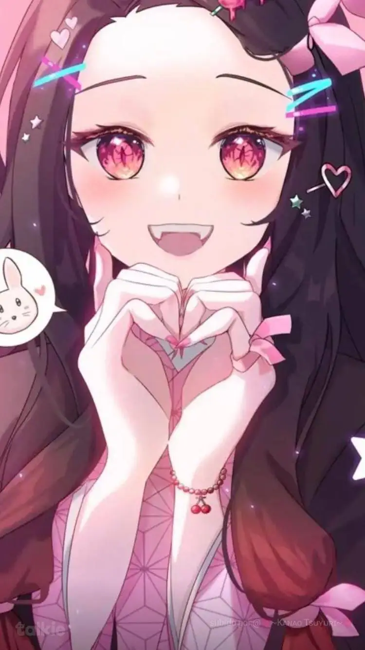 ai character: nezuko background