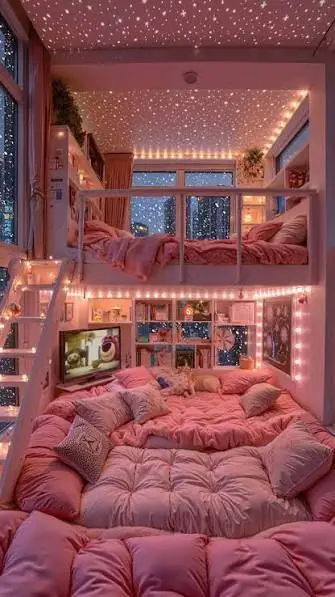 ai character: sleepover background