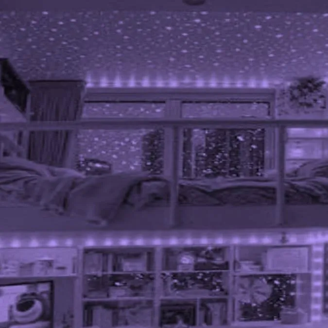 chat with ai character: sleepover