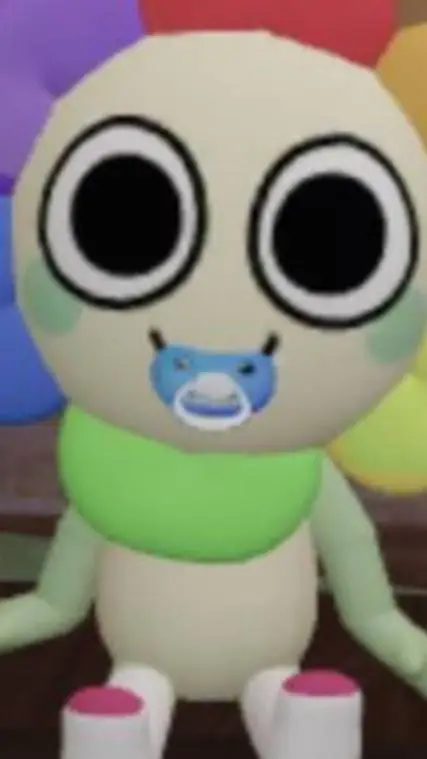 ai character: astro y dandy bebe background