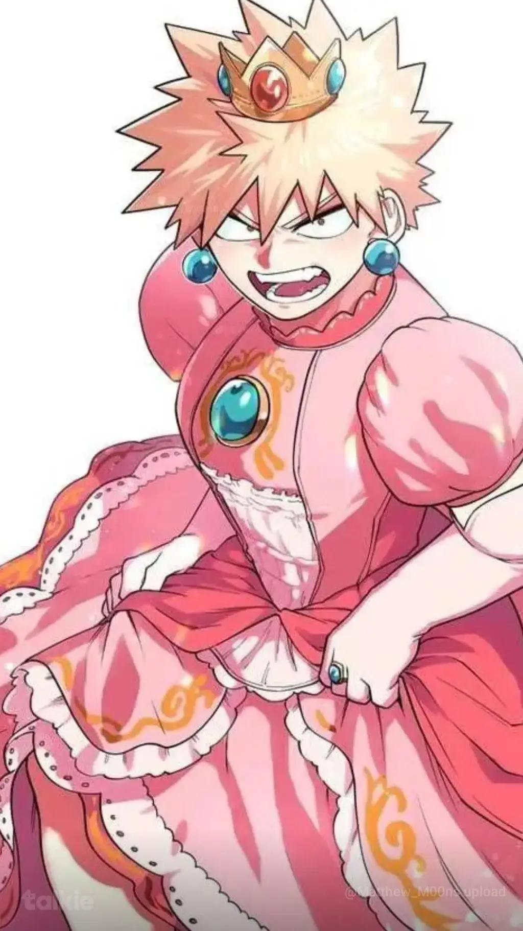 ai character: Bakugo background