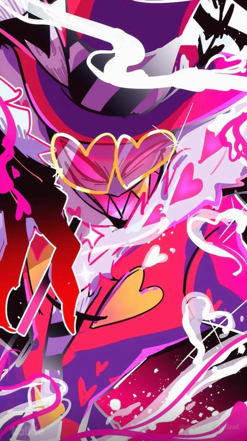 ai character: $Valentino$ background