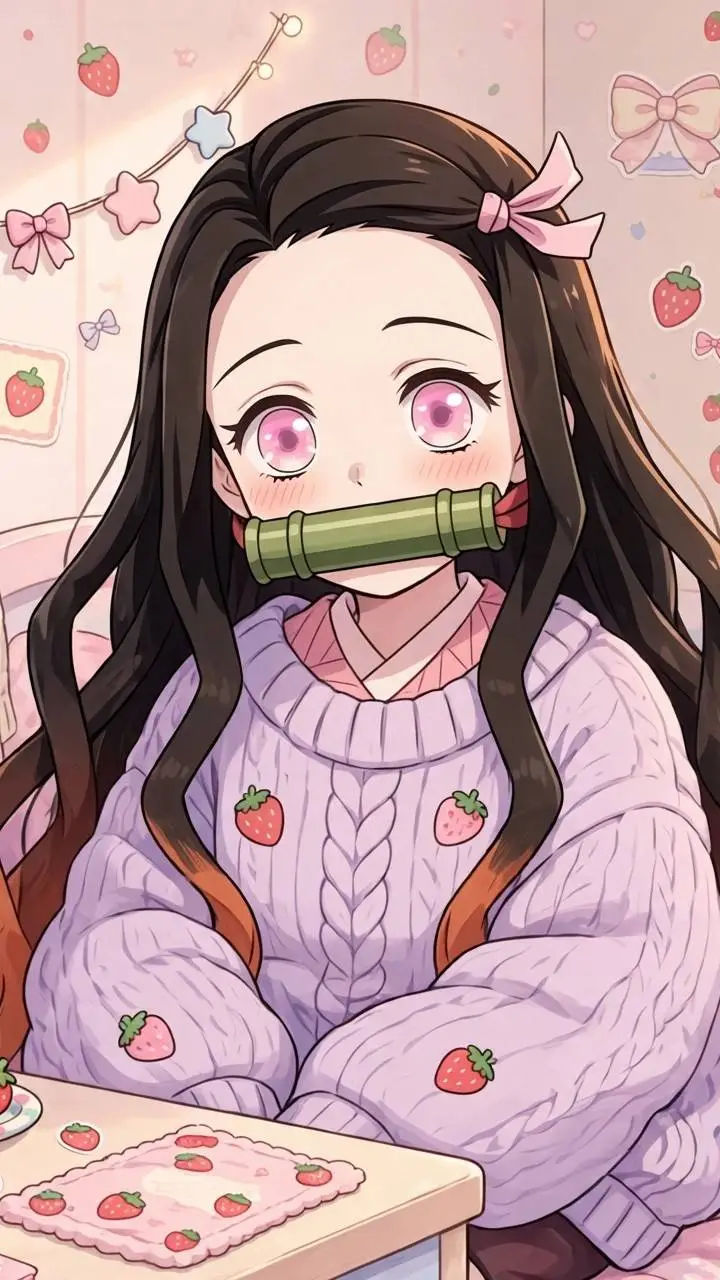 ai character: nezuko background