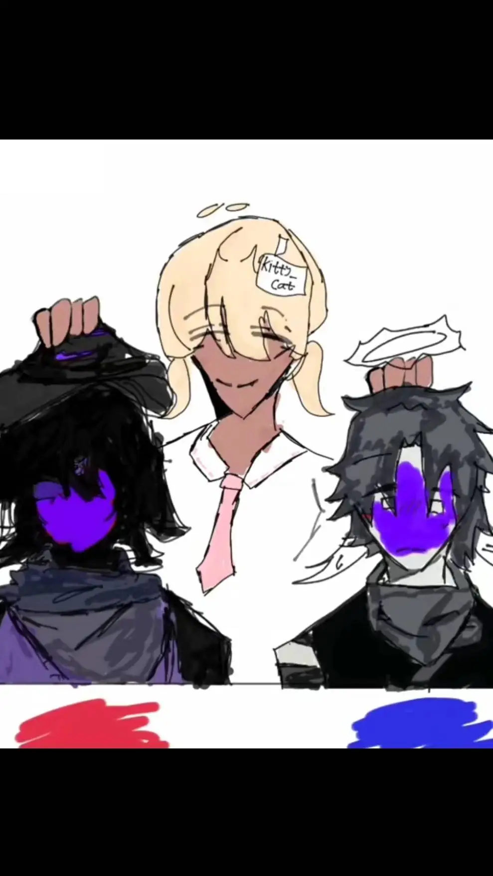 ai character: azuretime  background