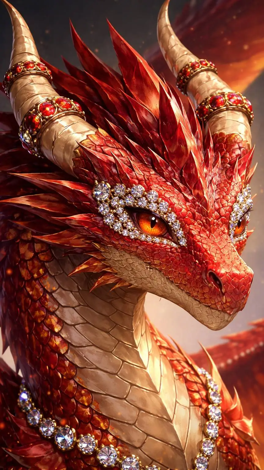 ai character: Skylight background