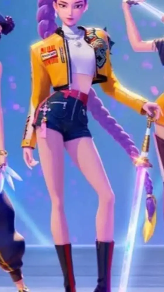 ai character: huntrix background