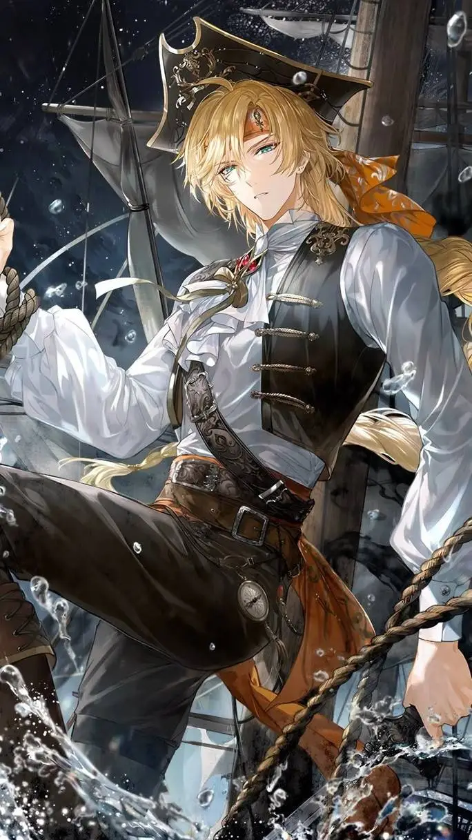 ai character: Pirate Leader  background