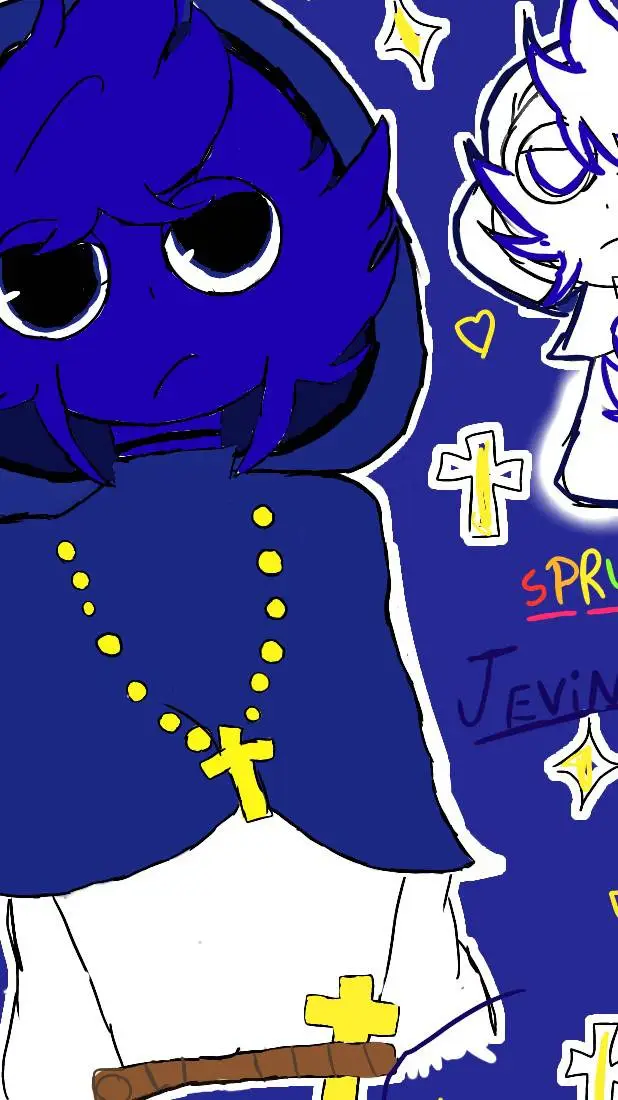 ai character: sprunki  jevin 😑 background