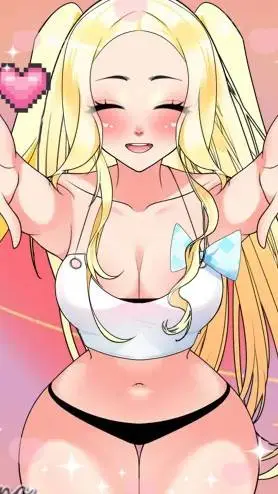 ai character: saß Mädchen background