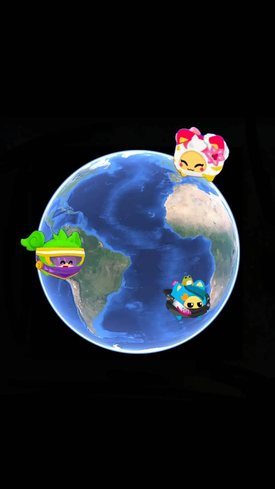 ai character: boddle pets background