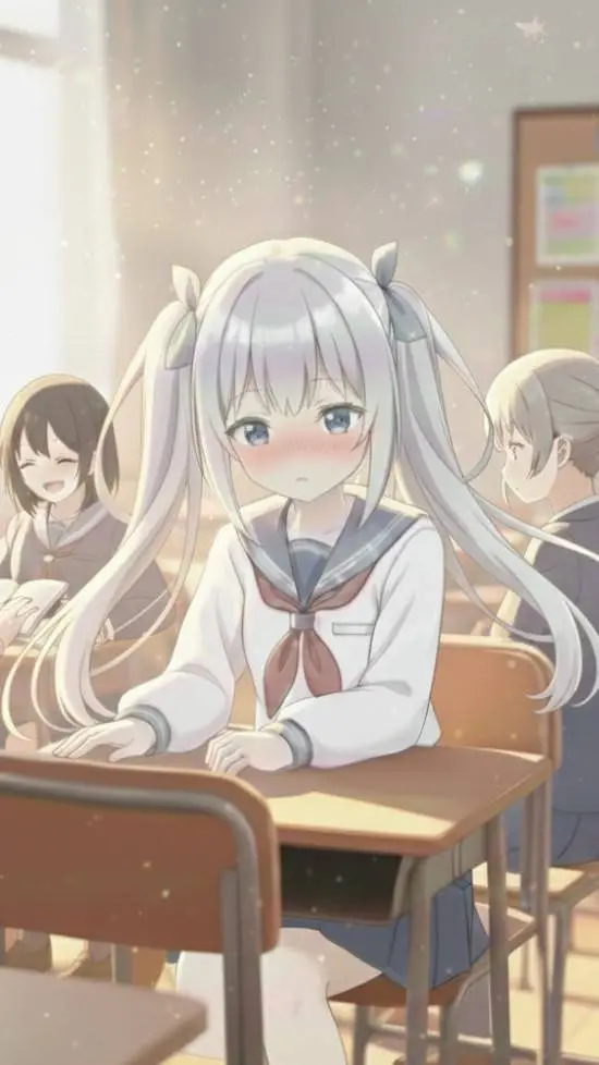 ai character: Aki🤍 background