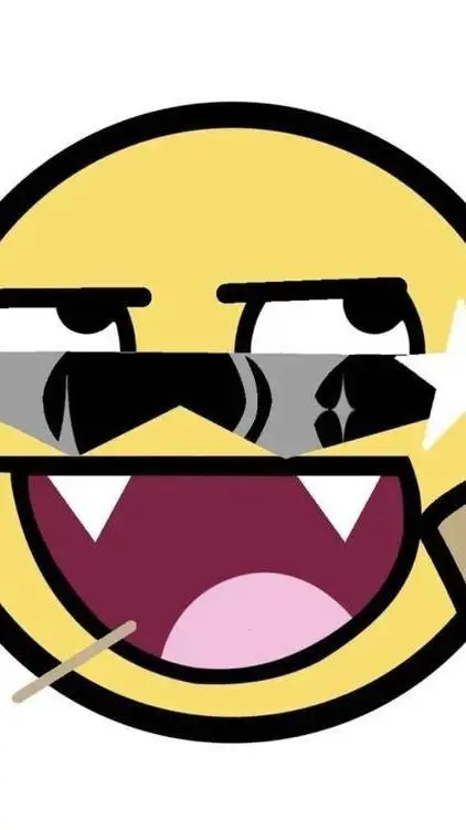 ai character: Mr lol face  background