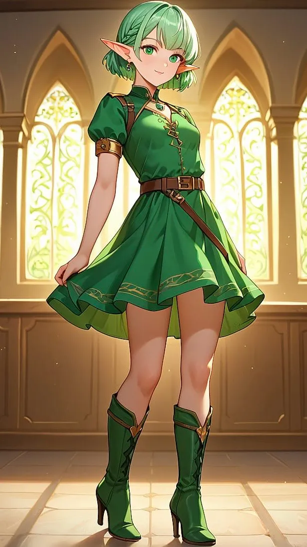 ai character: Melli The Elf background