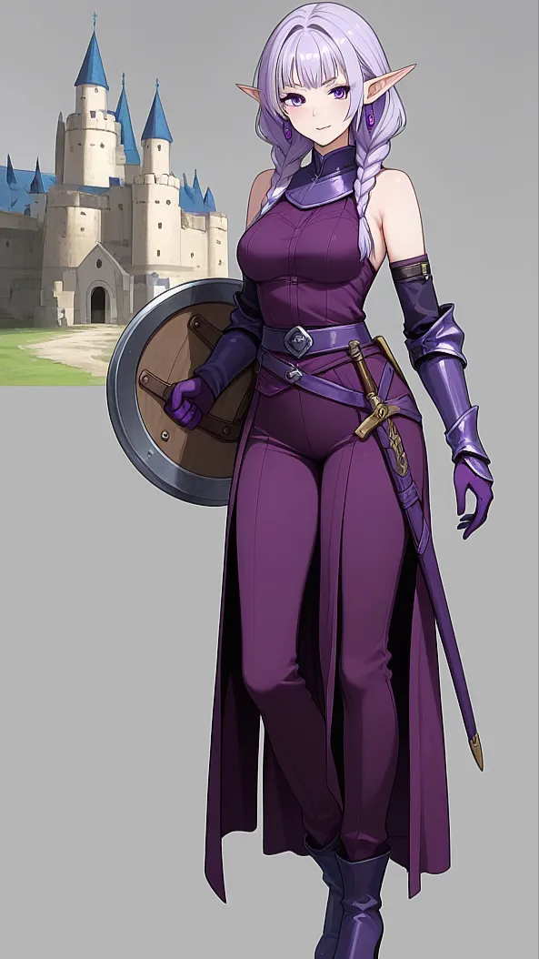 ai character: Violetta The Elf background