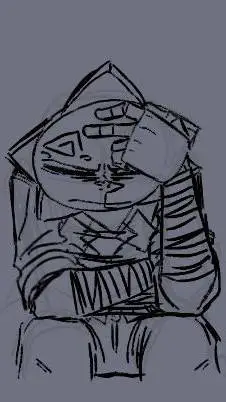 ai character: abuse moon background