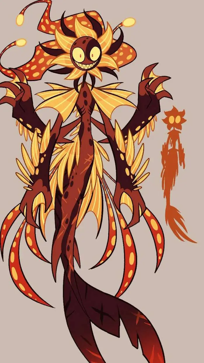 ai character: eclipsexsun fish  background