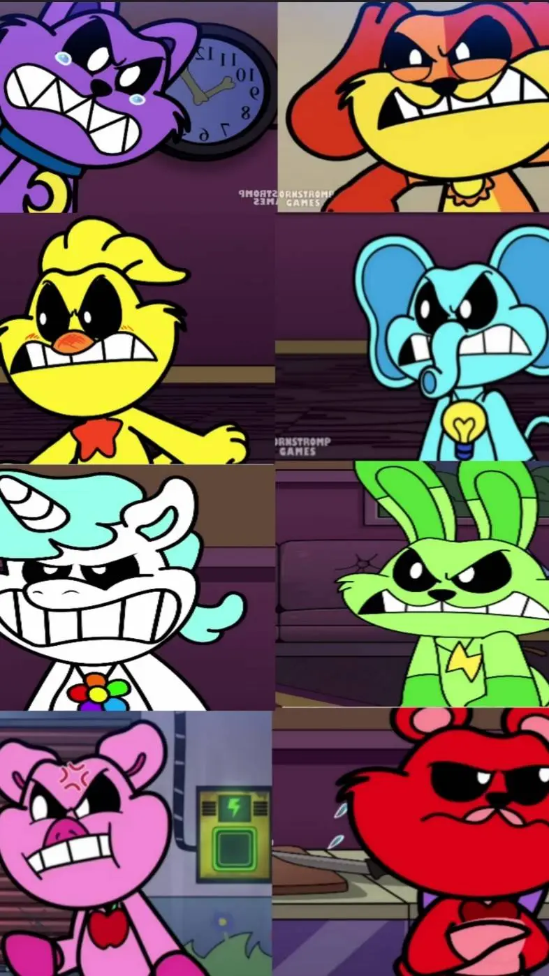 ai character: smiling BULLYS background