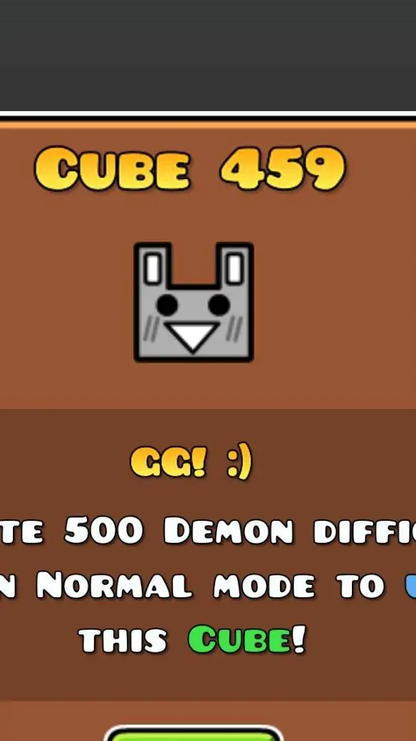 ai character: cube 459 background