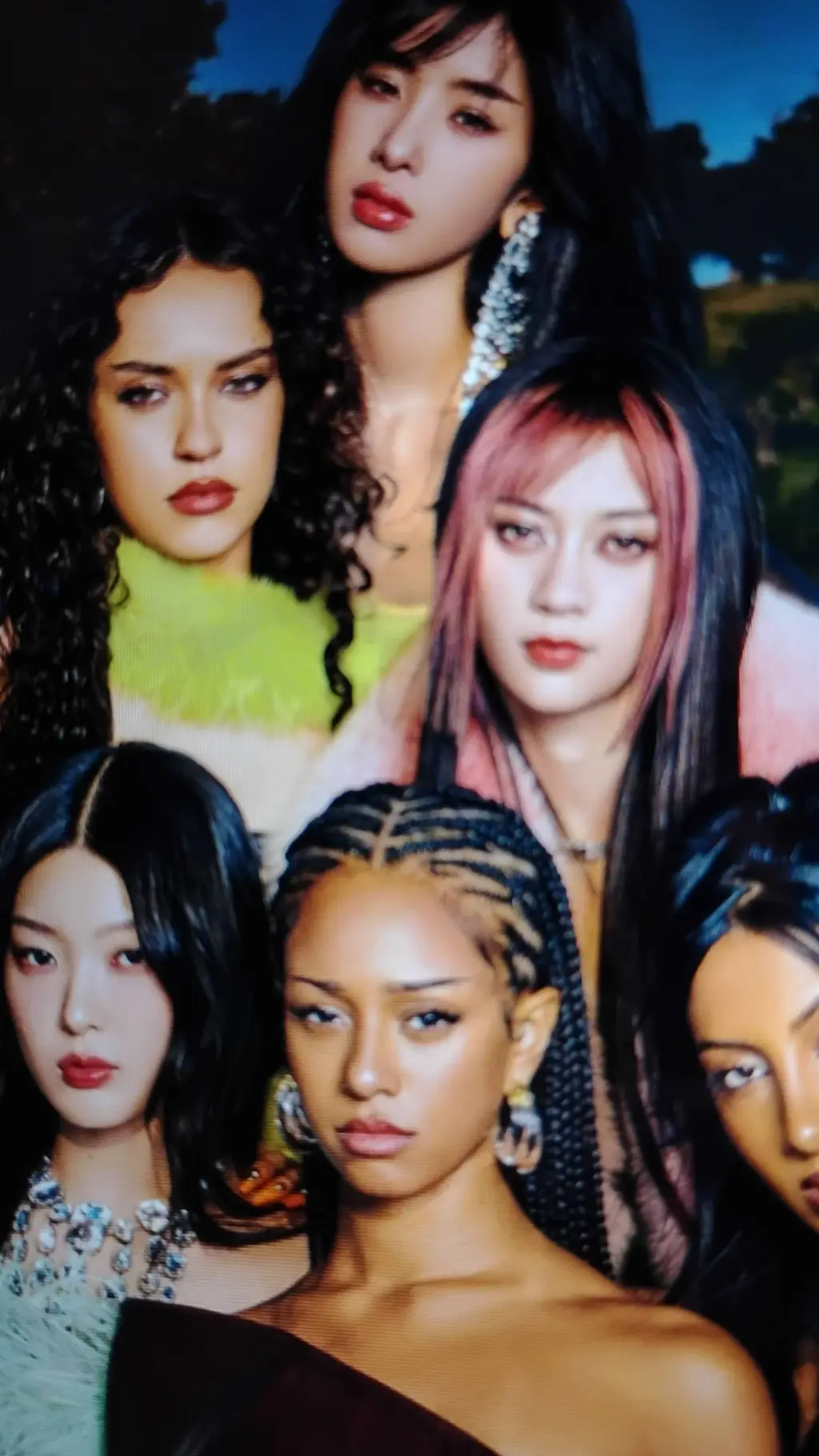 ai character: katseye  background