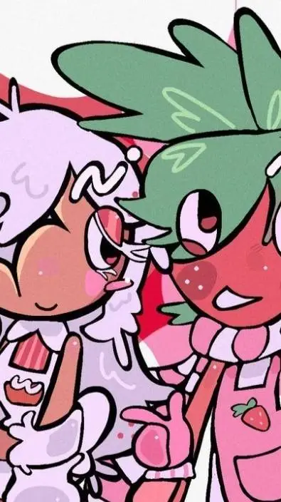 ai character: 🍓StrawberryCookie🍪 background