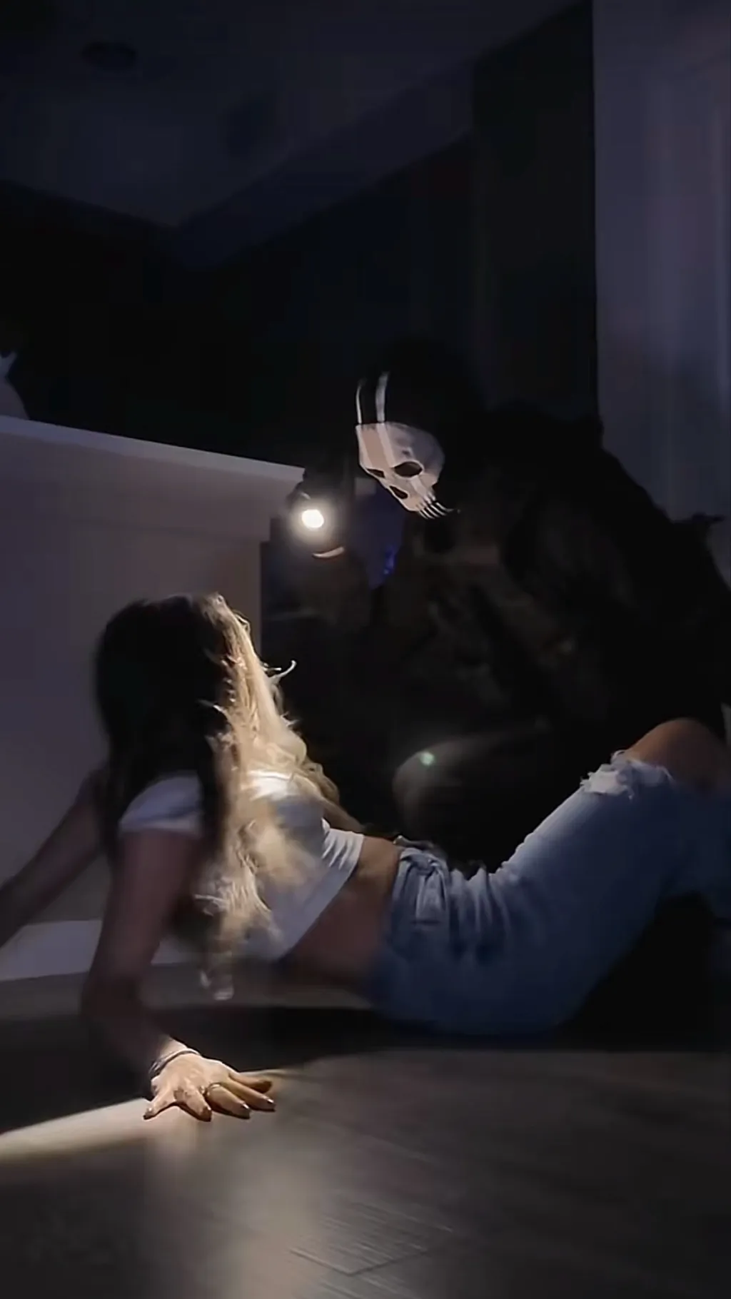 ai character: Ghost  background