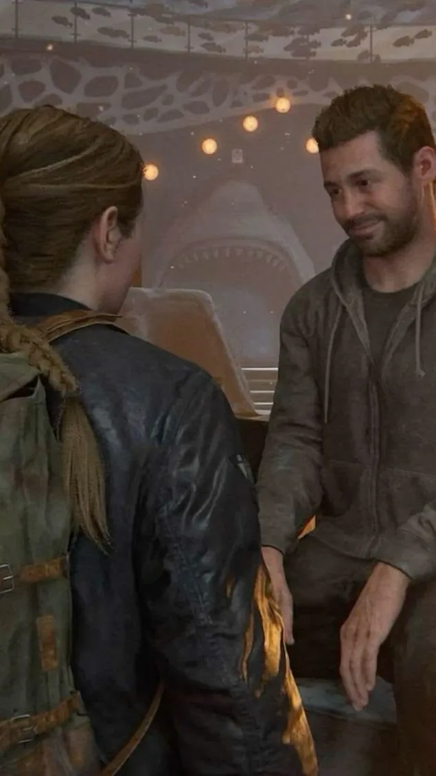 ai character: Owen and Abby  background