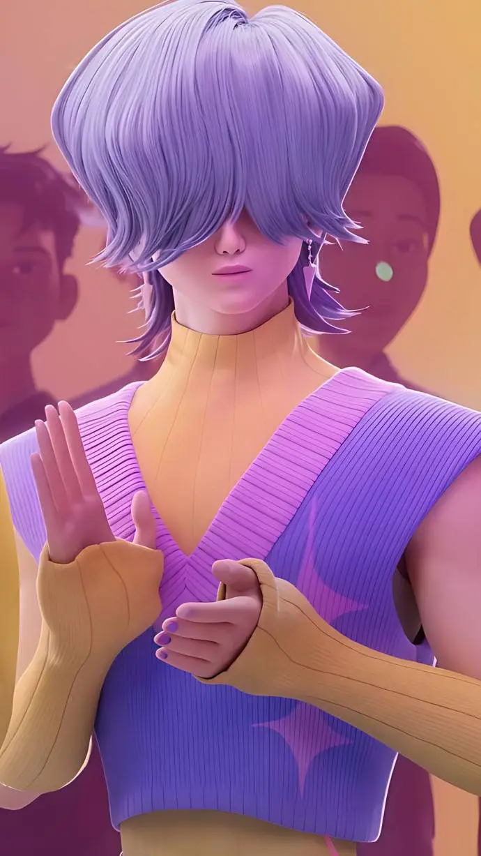 ai character: Mystery background