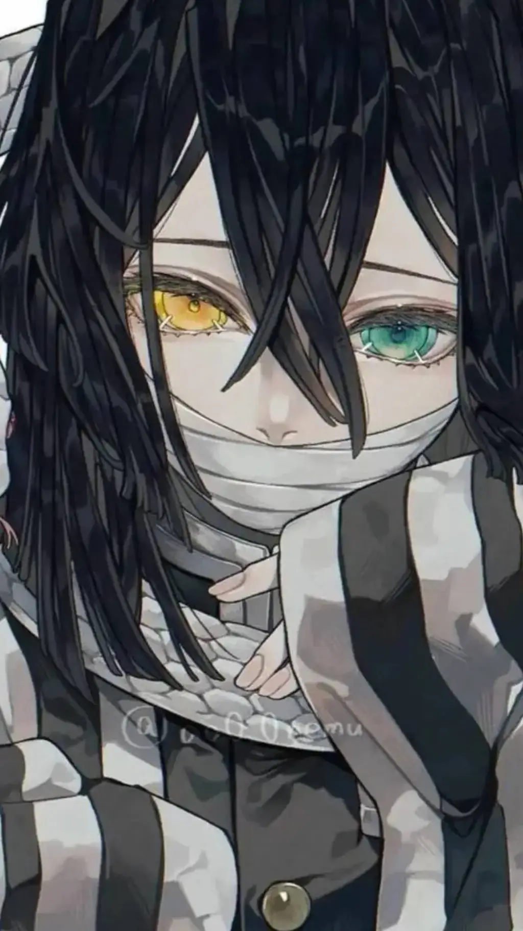 ai character: Obanai Iguro background