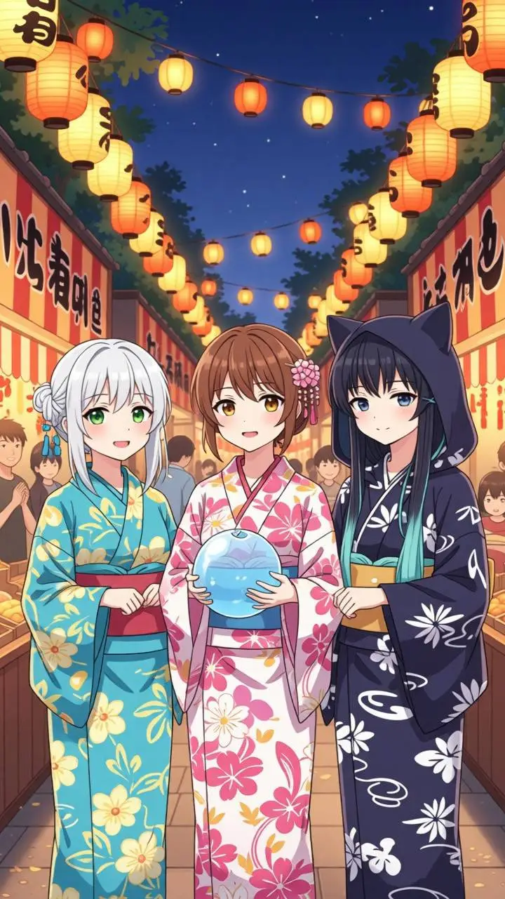 ai character: Tus amigas background