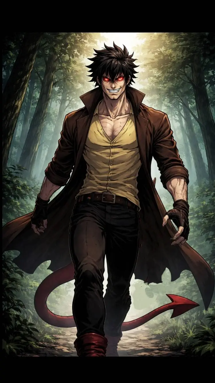 ai character: Terumitsu Draco  background