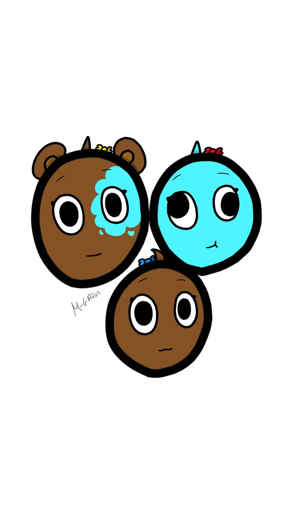 ai character: Dolly/Hazel/Amber background