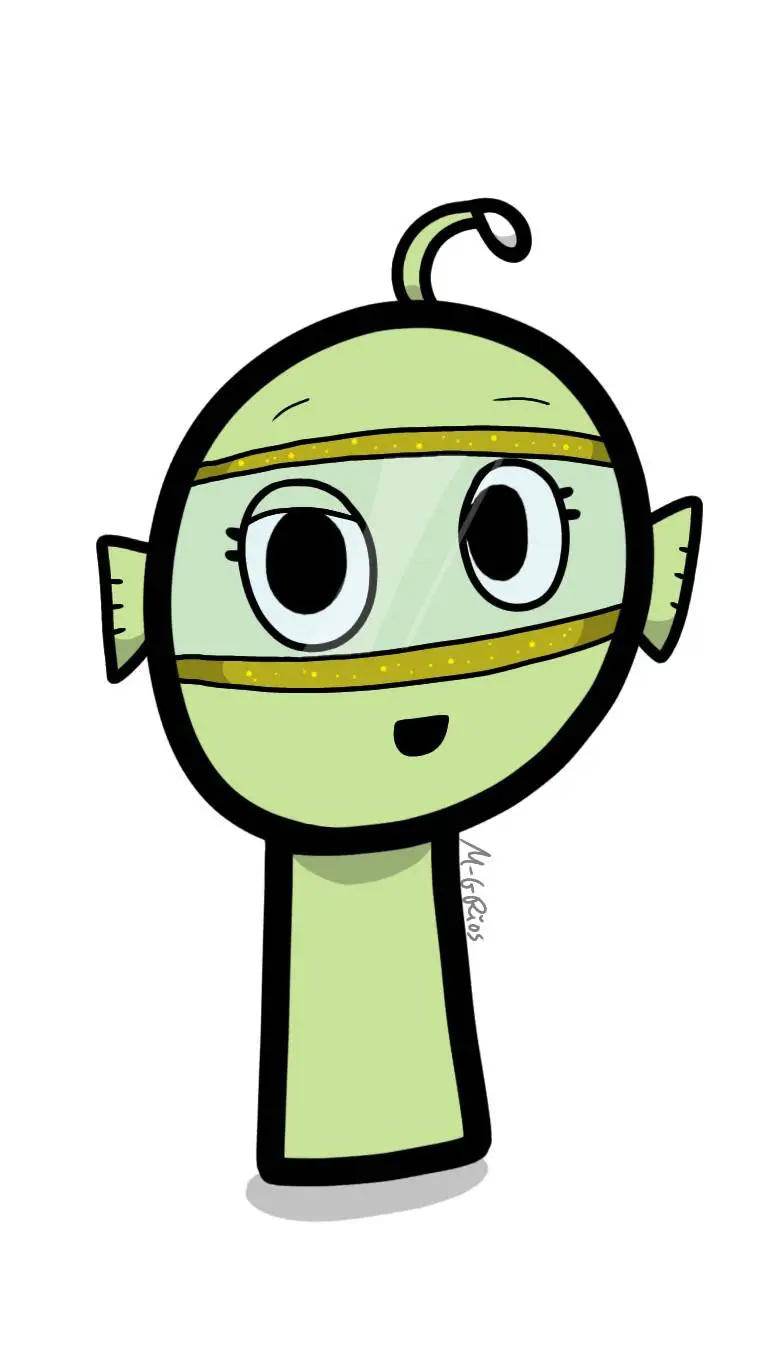 ai character: Sandy background