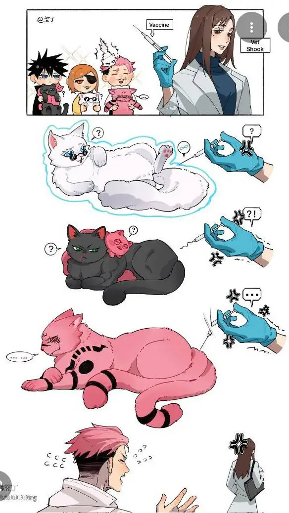 ai character: jjk cats 3 background