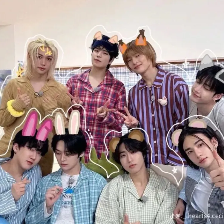 chat with ai character: Skz sleepover