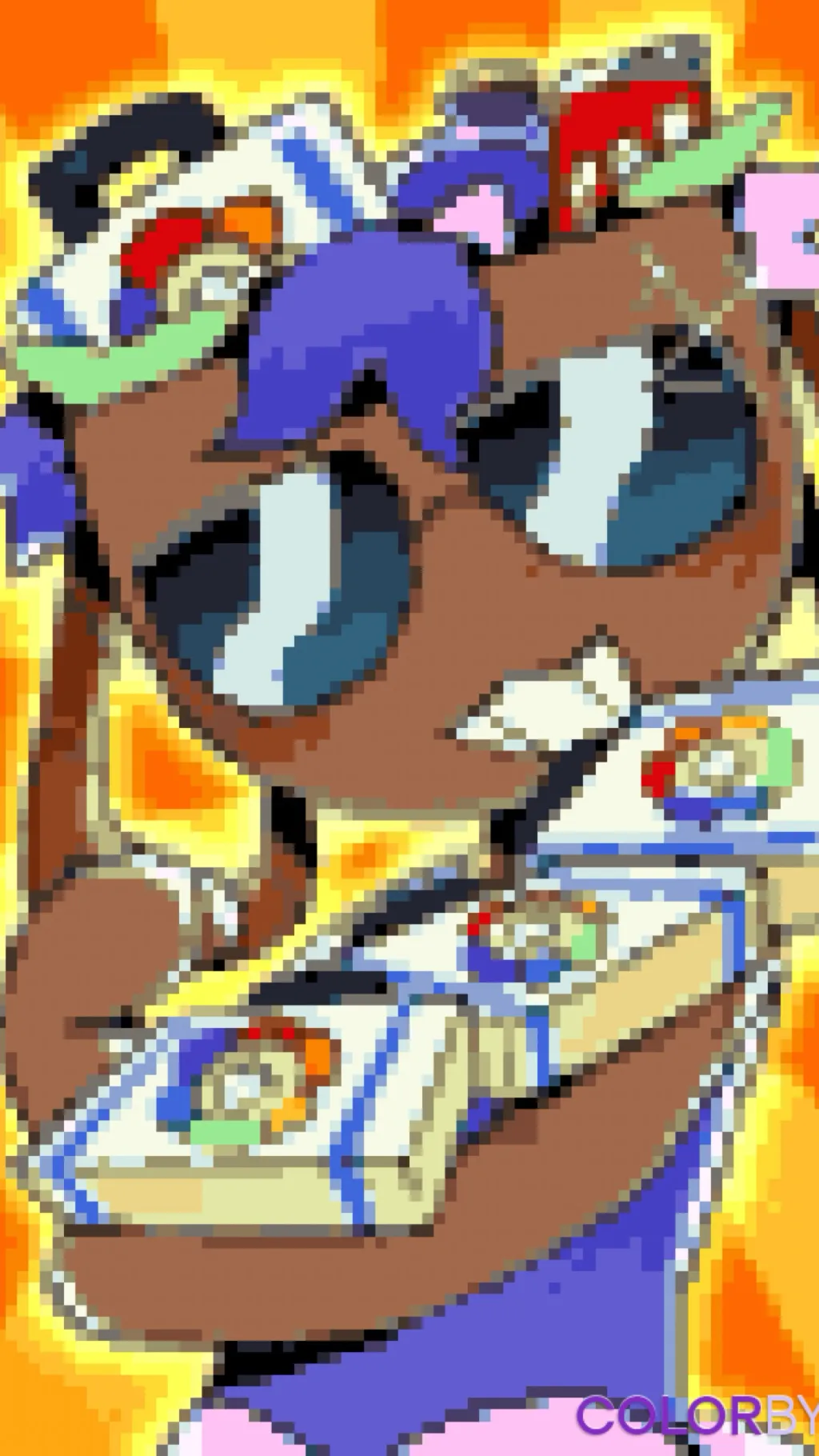 ai character: Bassie my child background