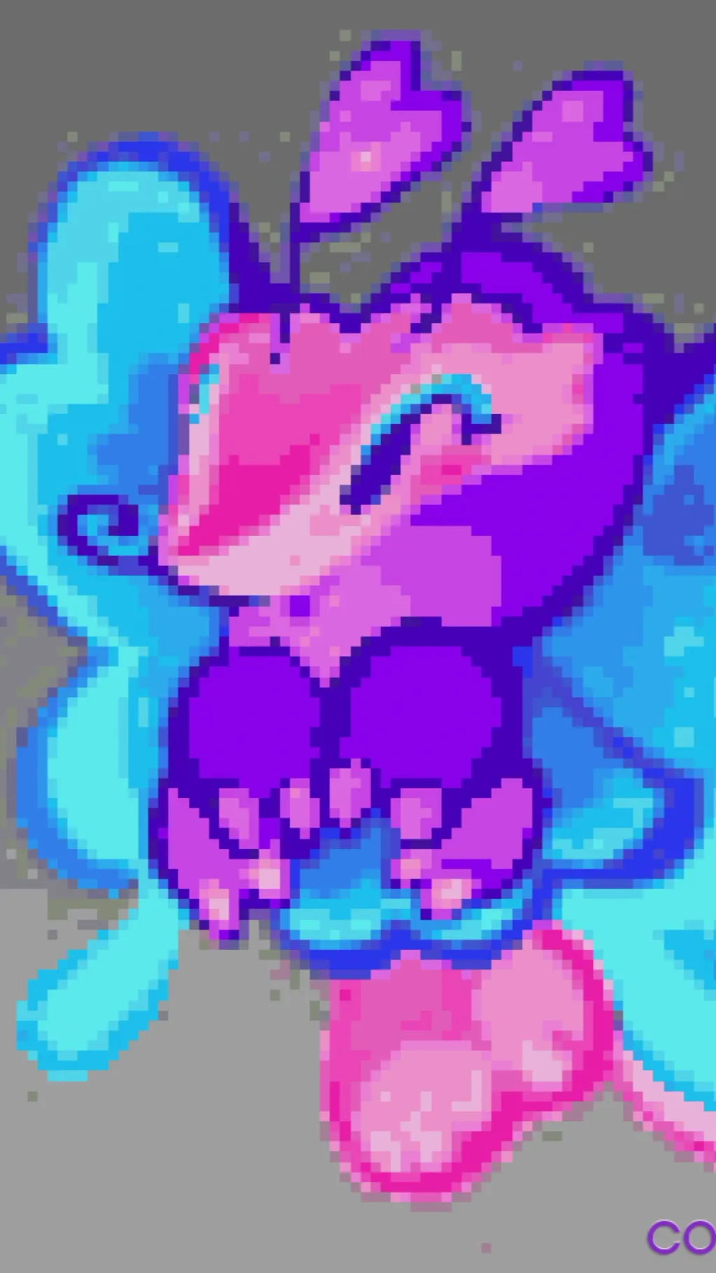 ai character: Flutter background